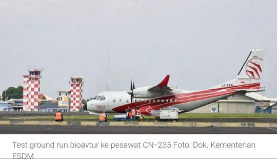 Pesawat CN-235-220 Uji Coba Bahan Bakar Bioavtur Buatan Indonesia, Ini Yang Terjadi Menurut Pilot Uji