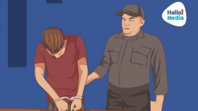 Ilustrasi penangkapan pelaku pencurian. Net