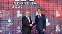 Presiden Jokowi Sambut Pemimpin Negara G20