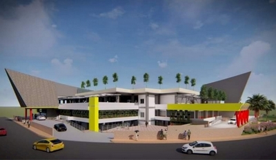 Inilah penampakan Desain Gedung Pasar Raya Fase VII Disesuaikan dengan Kearifan Lokal Kota Padang