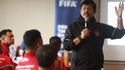 Direktur Teknik PSSI menjelaskan kepastian digelarnya ajang Turnamen Internasional U-20 Indonesia. Foto/PSSI