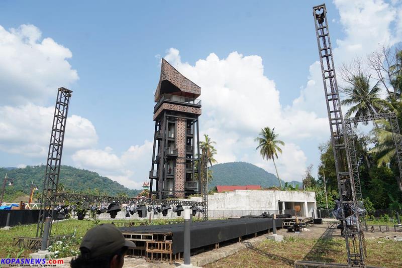 Menara Songket Solok Selatan akan melatari pemilihan duta wisata Sumatera Barat 2023