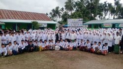 Meriahkan Hari Santri Nasional di Ponpes Bustanul Huda Malu, Kecamatan Sangir