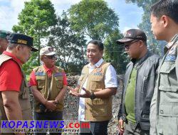 BNPB Serahkan Dana DSP dan Logistik ke Pemkab Agam Tangani Lahar Dingin