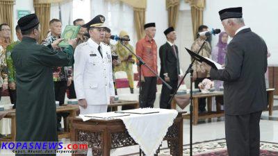 Gubernur Sumbar ingatkan PJ Wali Kota Sawahlunto usai dilantiknya (25/4)